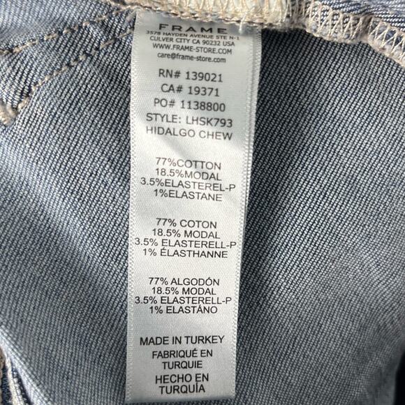 Frame Women's Le High Stretch Skinny Jeans in Hidalgo Chew - Picture 10 of 11